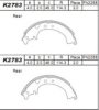 TOYOT 449522030 Brake Shoe Set